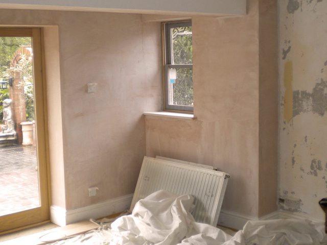 Plastering